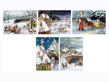 Adventskalender Nostalgi - Bromma Kortförlag