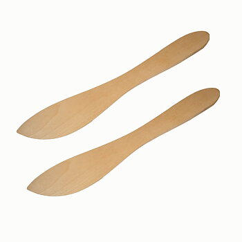 Smörknivar i trä  2-pack