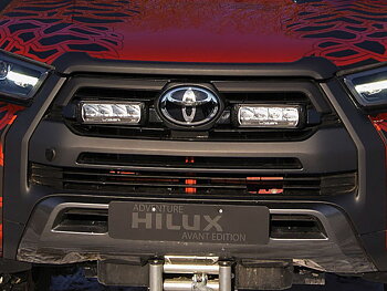 Toyota Hilux Invincible X 2021 Lazer Led-Grillkit Triple-R 750 Elite Gen 2