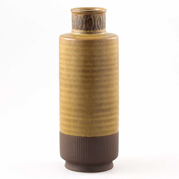 グナー・ニールンド  Petitessシリーズ  ブラウンのベース Vase 1964年  (22 cm)
