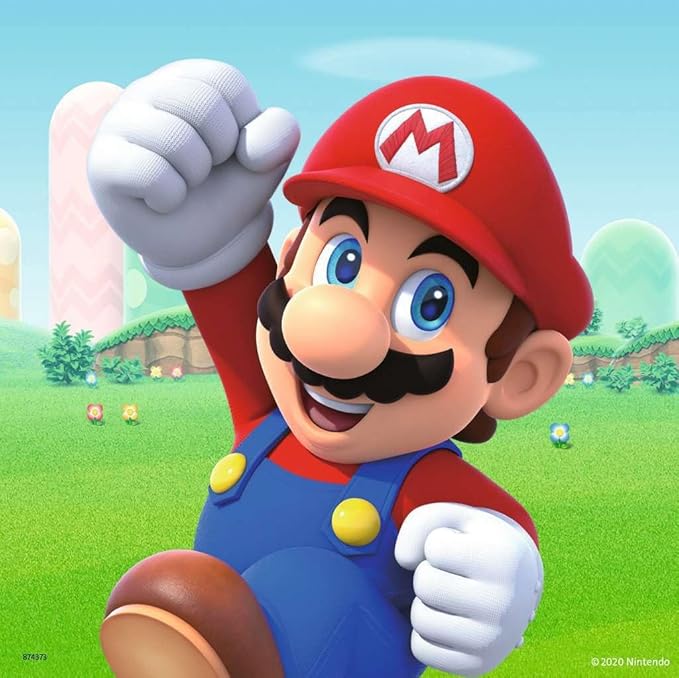 Super Mario 3x49 Bitar Ravensburger - 3