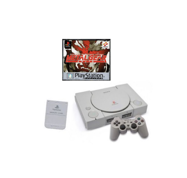PS1 Metal Gear Paketet