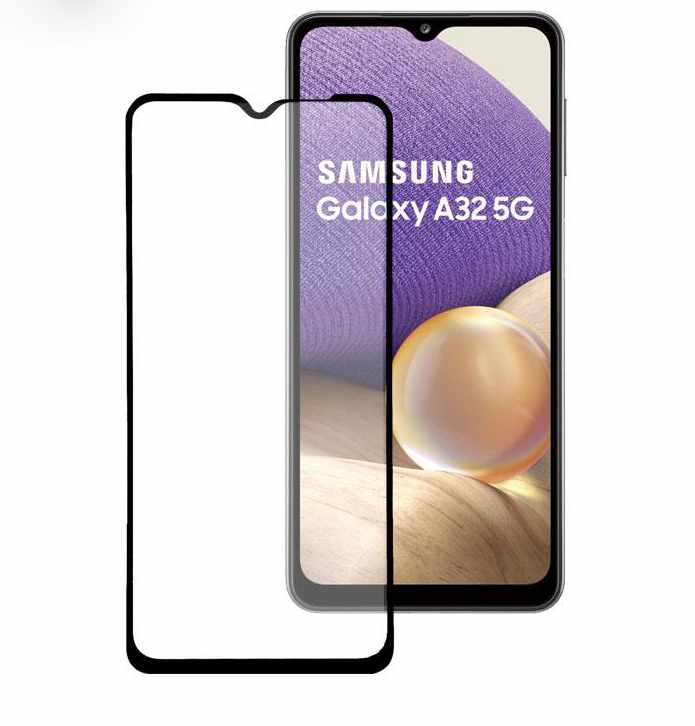 Samsung Galaxy A12 - Heltäckande Härdat Skyddsglas