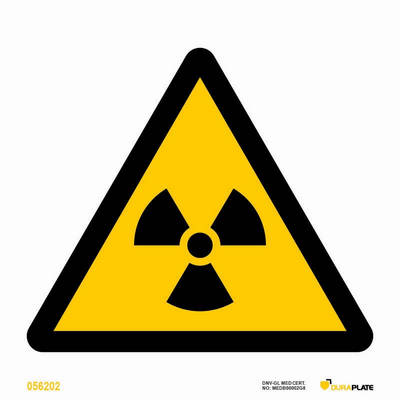Warning sign (WSS) "Radioactivity" - IMPA 33.7511