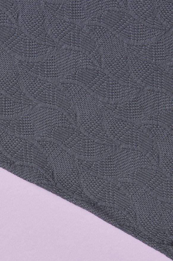 LEAF JACQUARD - GRAY - 2