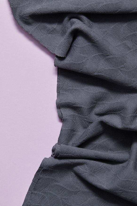 LEAF JACQUARD - GRAY