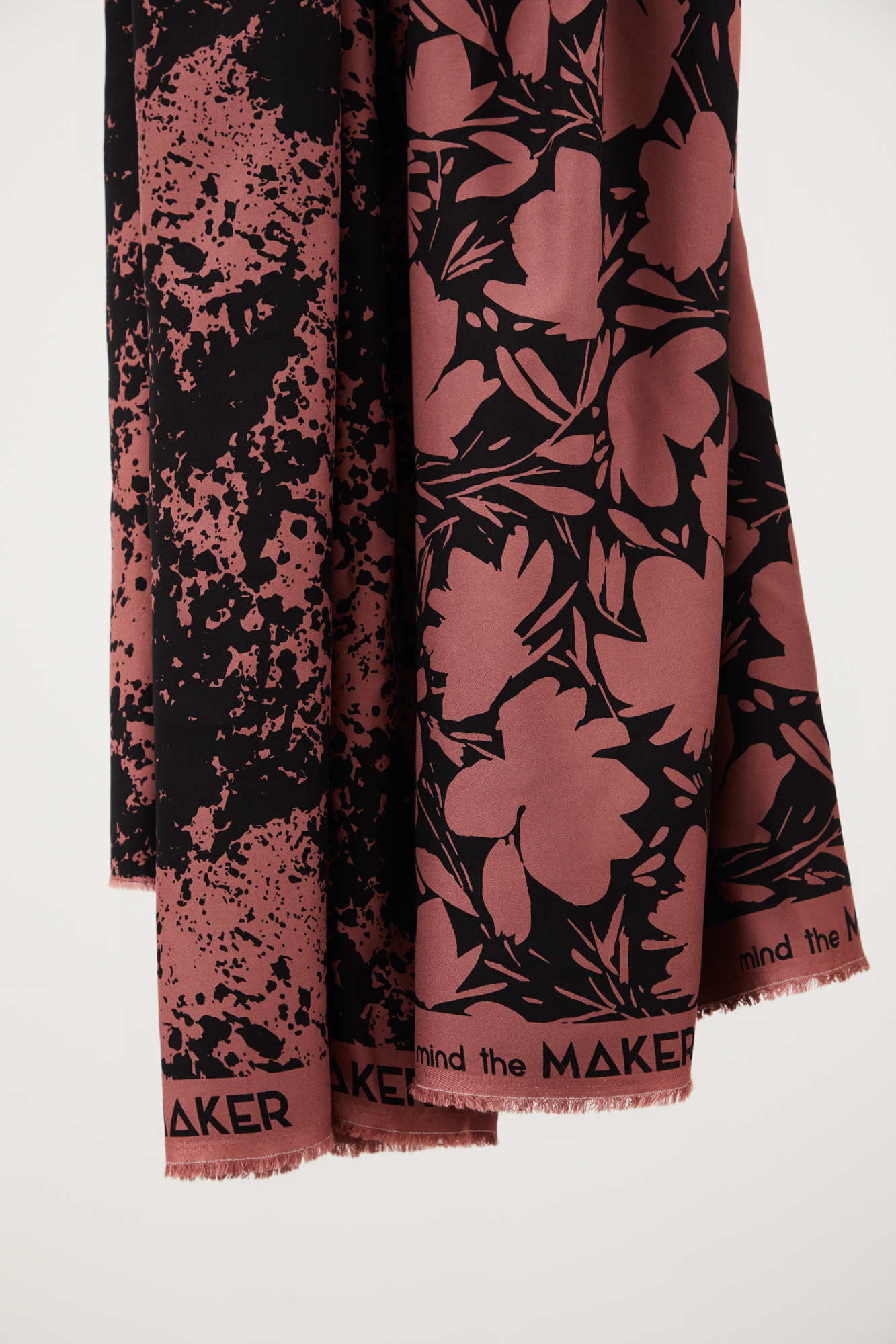 CREPE FLORAL - ROSEWOOD - 7