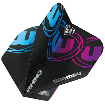 Winmau Mega Black, Blue & Purple Standard NO2