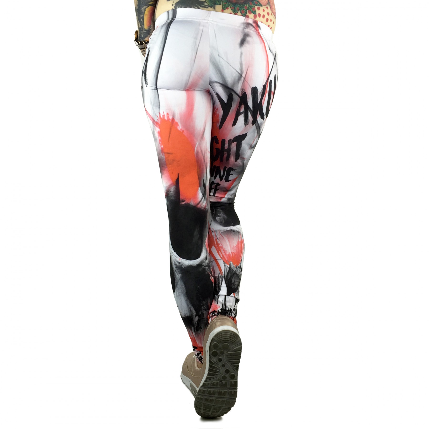 Skull Allover Leggings, multicolor - 2