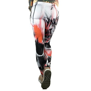 Skull Allover Leggings, multicolor