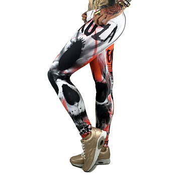 Skull Allover Leggings, multicolor