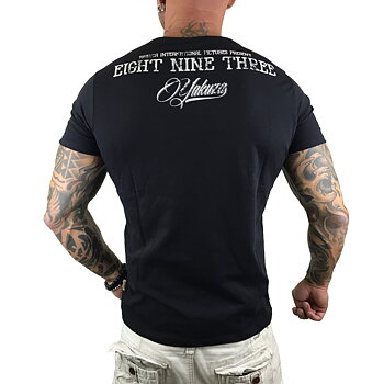 L.A. Skull T-Shirt, black