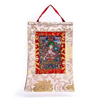 Printed White Tara Thangka