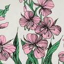 Esteri Tomula (Botanica 1982) Fireweed Wall Plaque 13 cm