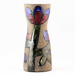 マリ・シムルソン Cardusシリーズ 花の絵柄のベース Vase (19cm) 1967年