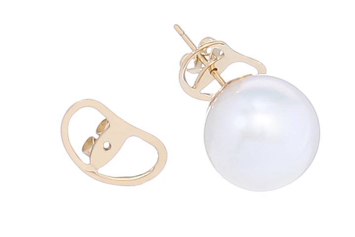 product-image Großer Stopper aus 18-karätigem Gold für schwere Ohrringe.