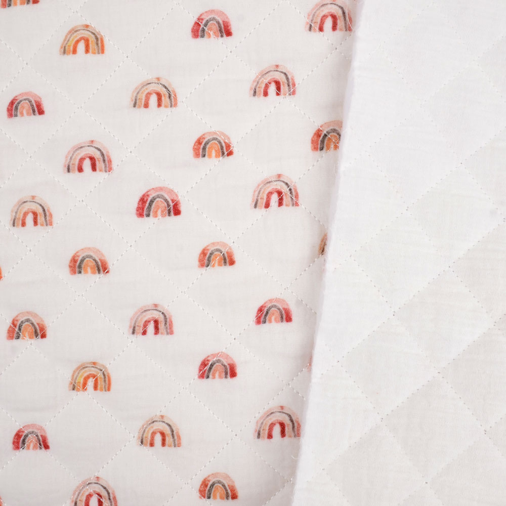 QUILT MUSLIN - RAINBOW