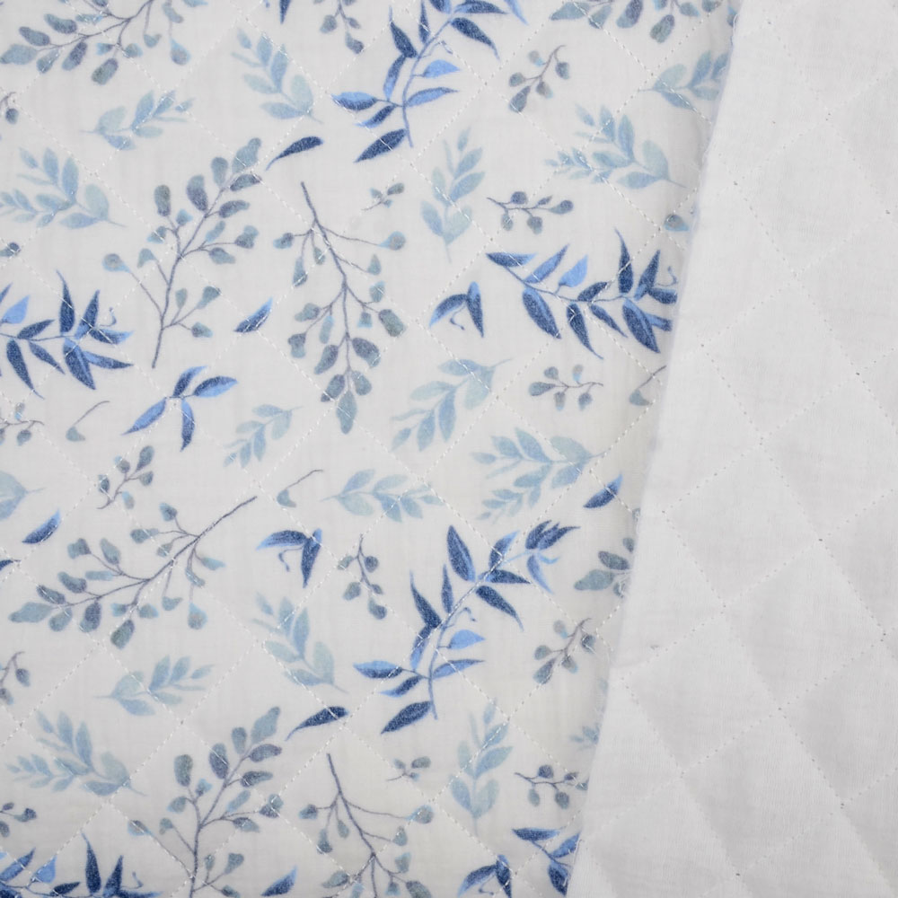 QUILT MUSLIN - BLUE MEADOW