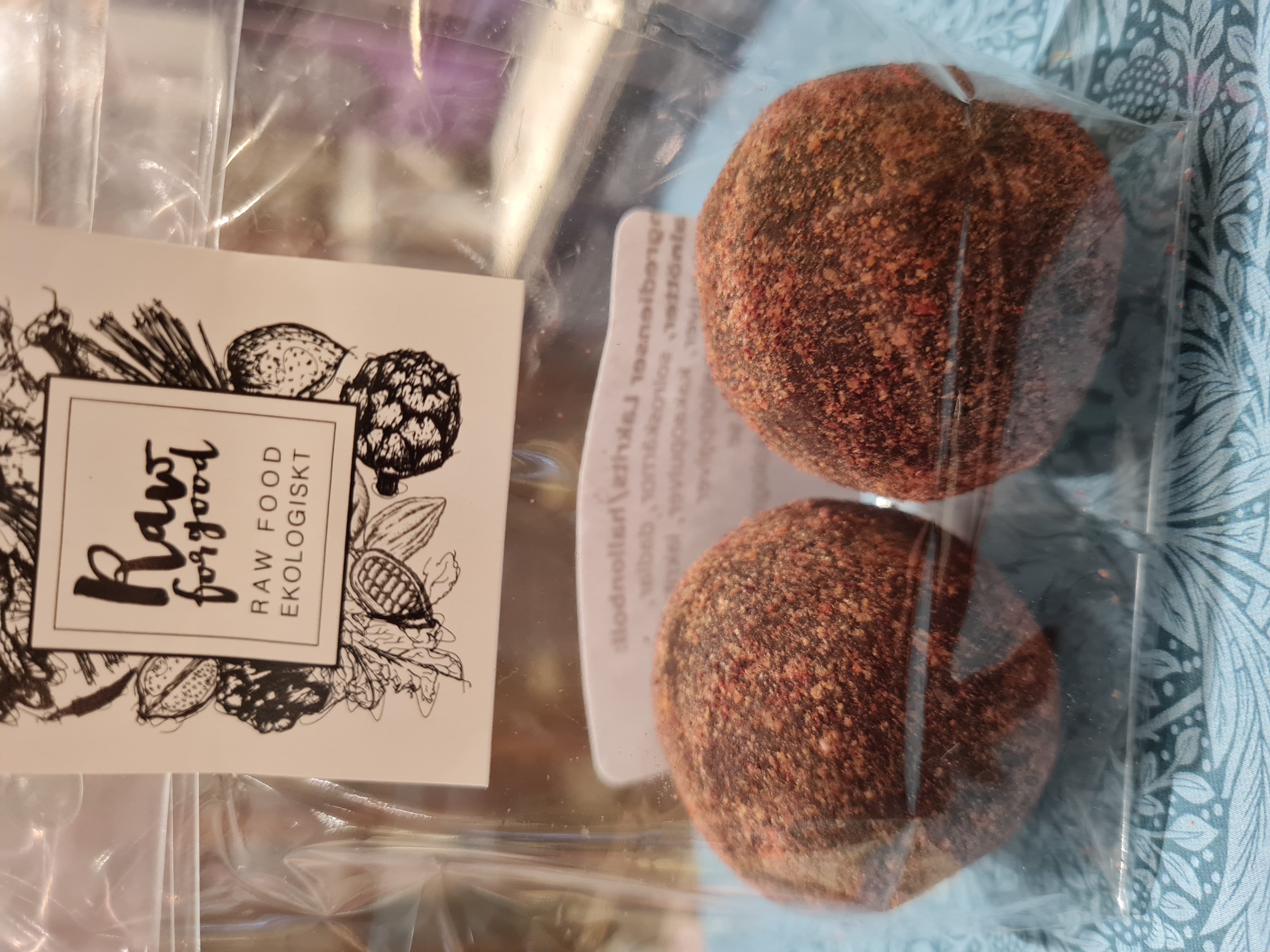 Hallon/Lakritsboll 2-pack rawfood
