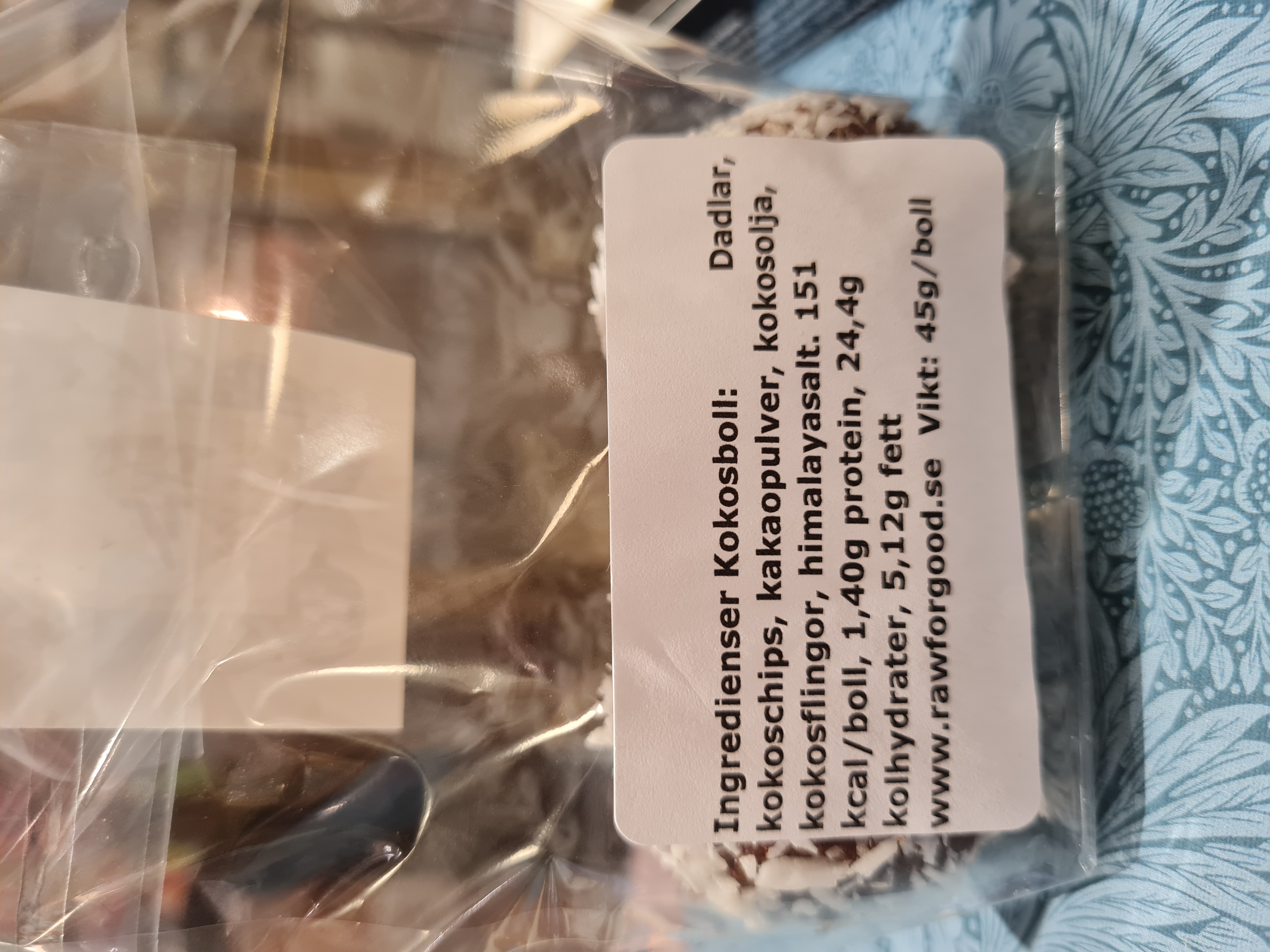 Kokosboll 2-pack rawfood - 2