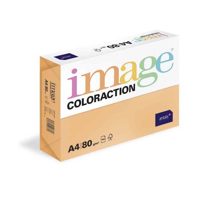 Image A4 80g neonorange 500/fp