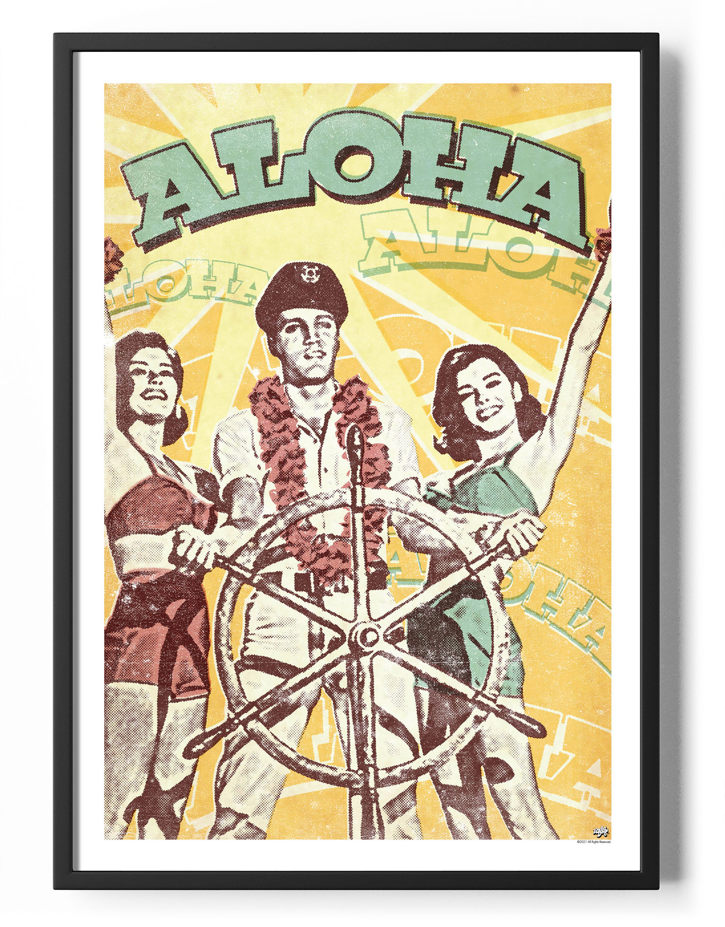 Aloha Poster Justposters Aloha Poster Justposters