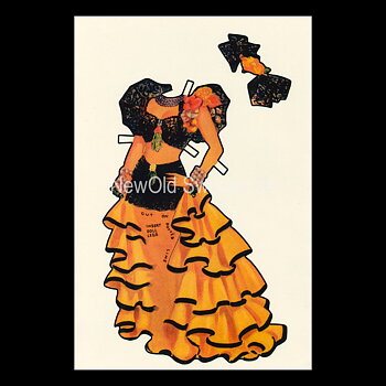 Carmen Miranda - Paper Doll Set