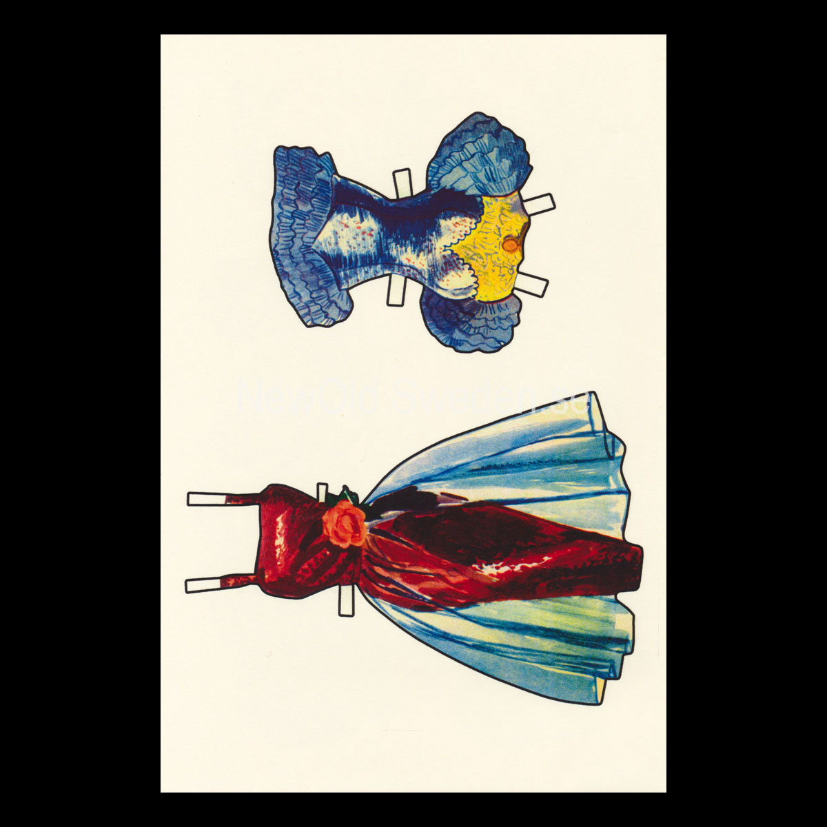 Betty Grable - Paper Doll Set - 3
