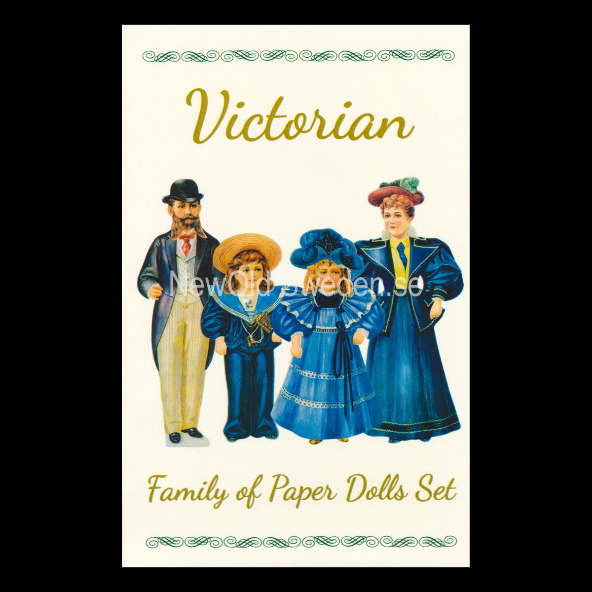 Victorian - Family of Paper Dolls Set