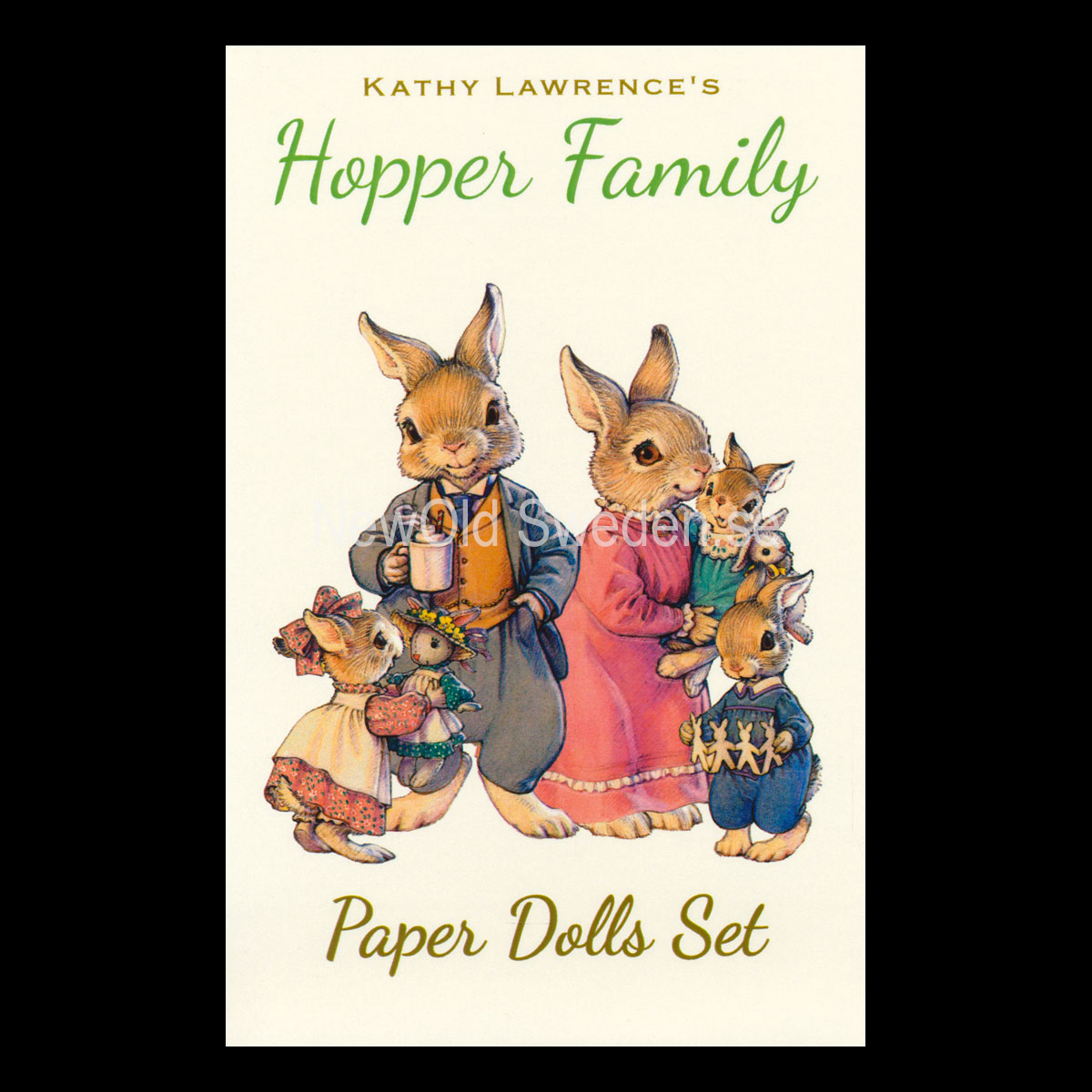 Hopper Family Paper Dolls Set NEWOLDSWEDEN.se