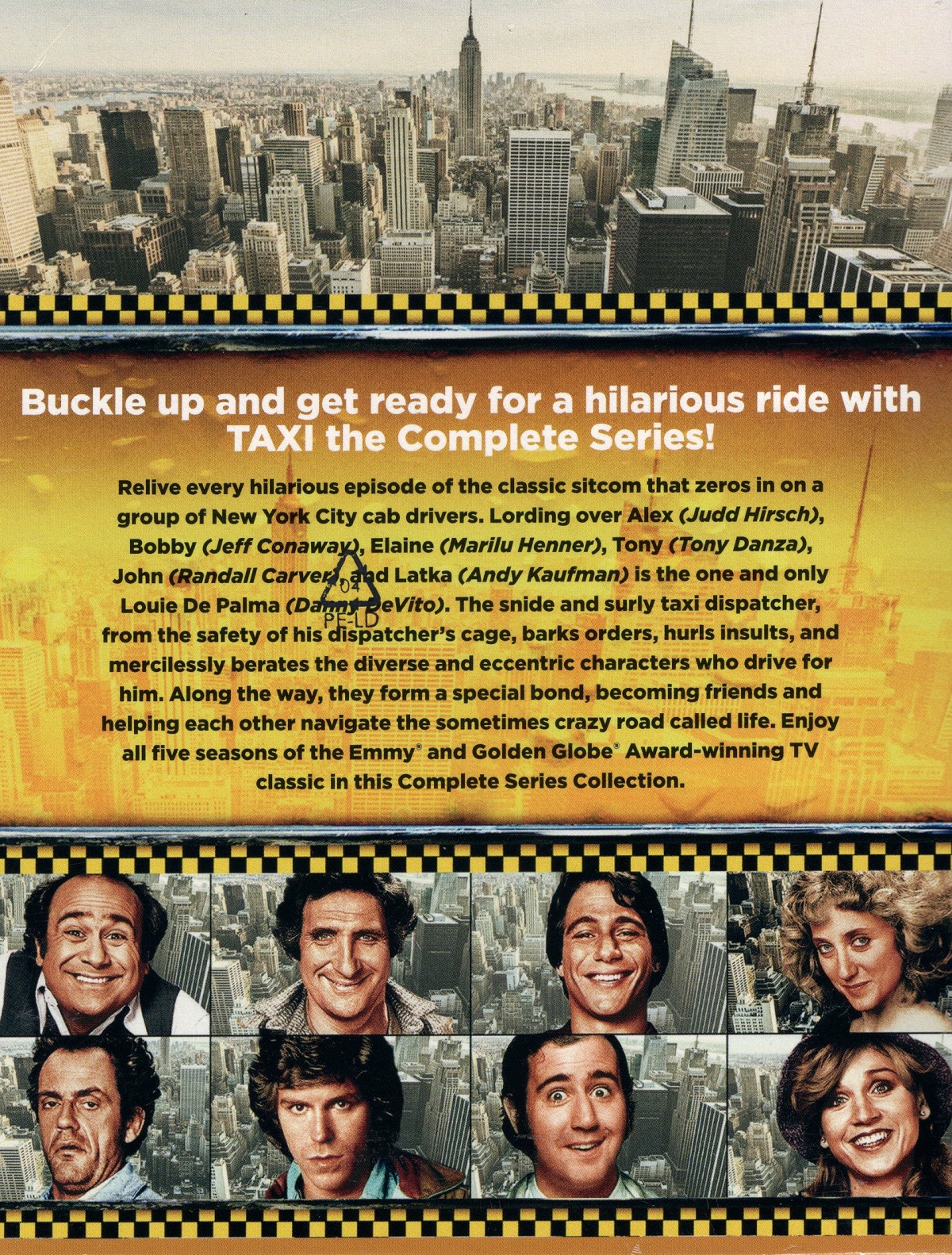 Taxi - Säsong 1-5 (ej svensk text) - 2