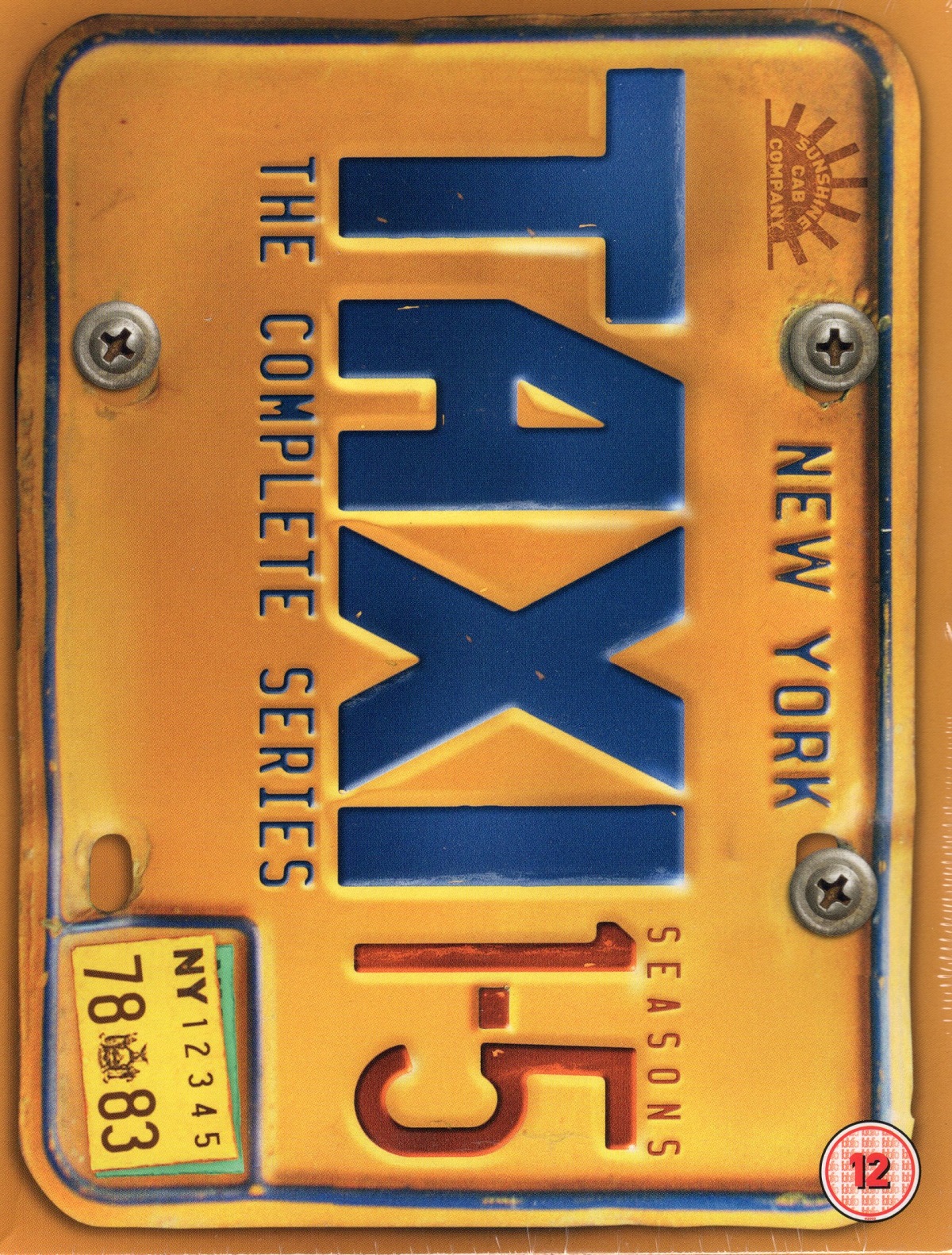 Taxi - Säsong 1-5 (ej svensk text)