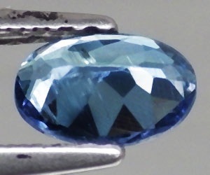 Piedra preciosa de tanzanita natural genuina de alta calidad rara de 0,52 ct - 2