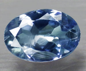 Piedra preciosa de tanzanita natural genuina de alta calidad rara de 0,52 ct - 3