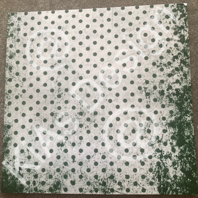 007 KD mp dark green dots with grunge frame