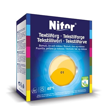 TEXTILFÄRG 01 SOLROS
