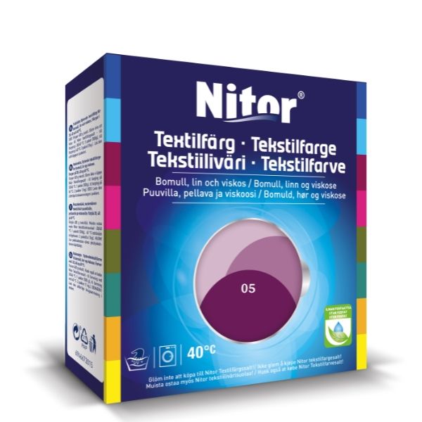 TEXTILFÄRG 05 MÖRK VIOL