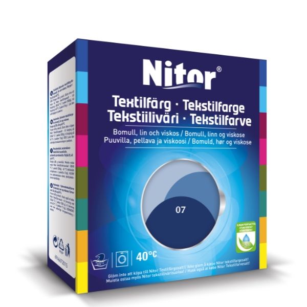 TEXTILFÄRG 07 MARIN