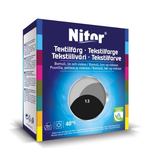 TEXTILFÄRG 13 DJUPSVART