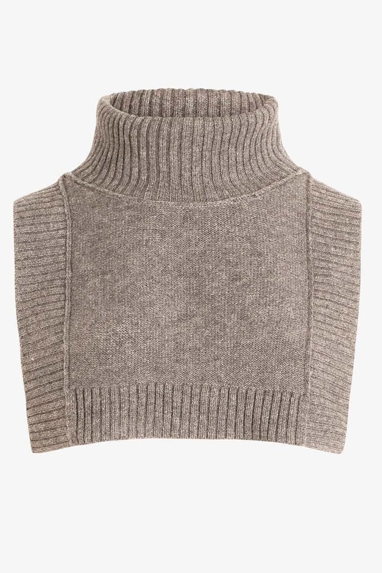 Unmade  Copenhagen - Karly Knitted Access Grey & Brown