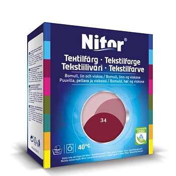 TEXTILFÄRG 34 BORDEAUX