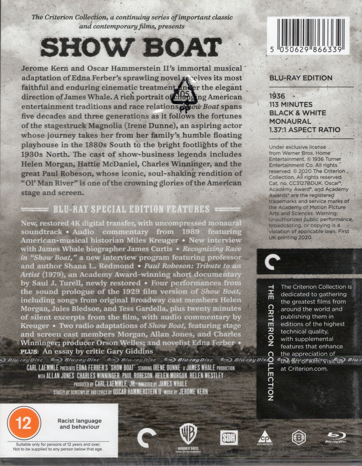 Show Boat (Criterion Collection) (ej svensk text) (Blu-ray) - 2
