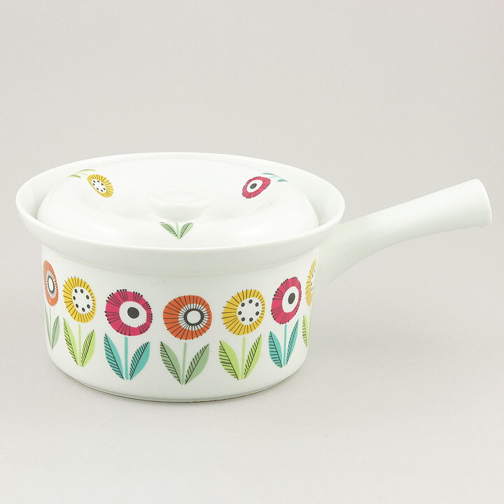 Eva Blahd (Bellis 1959) Pot with Flower Decor 26/14 cm