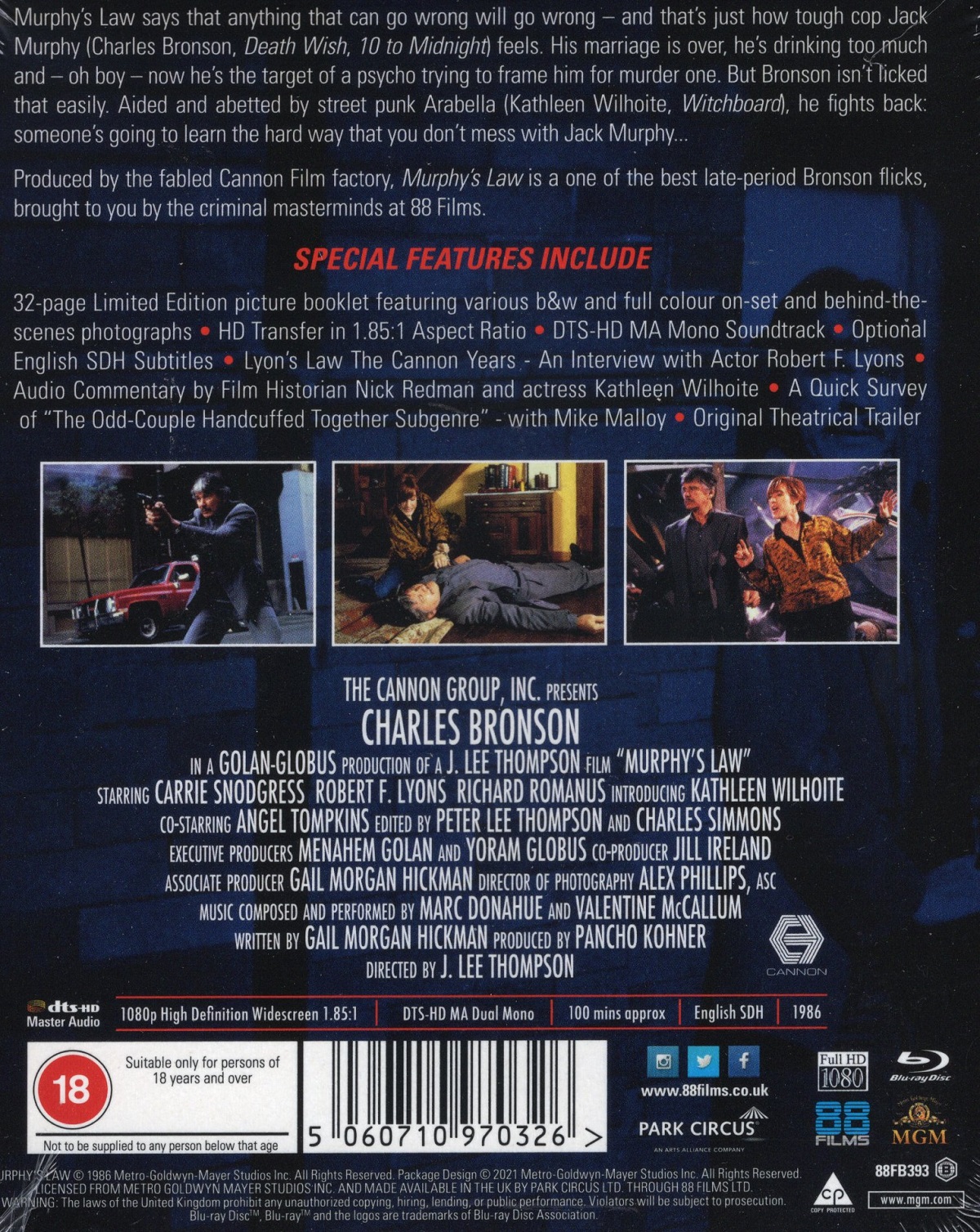 Murphy's Law (ej svensk text) (Blu-ray) - 2