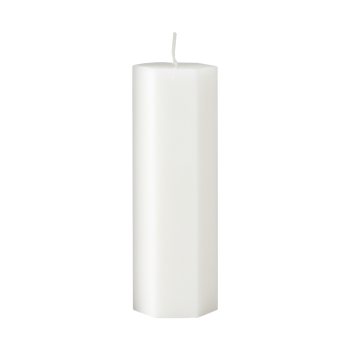 Spindelvävsljus stearin -  15 cm