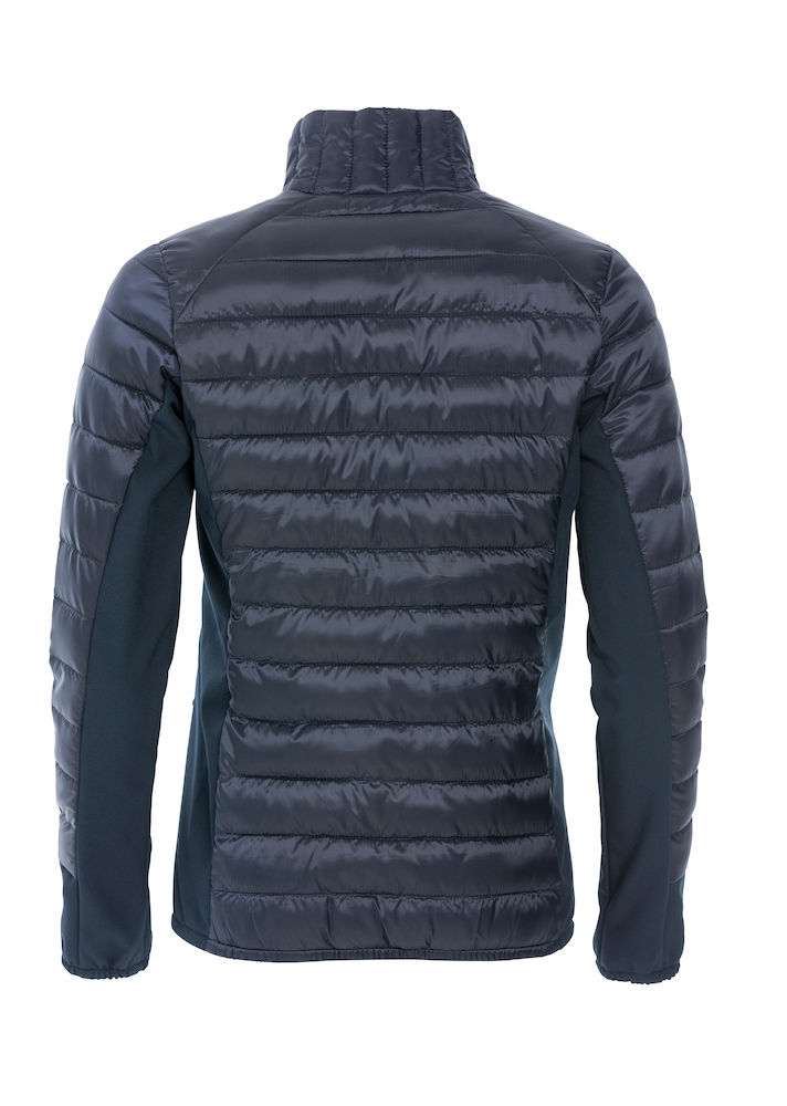 Smart dam jacka i Marin bubbel & softshell med islandshästar brodyr fram. Bak väljer du själv din brodyr text eller motiv - 5