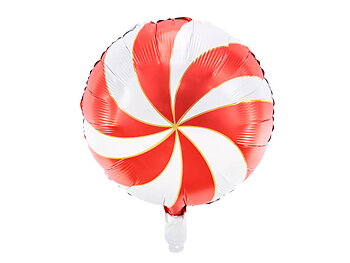 Folieballong 45 cm Röd Godis