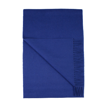 Halsduk i 100% ull från Amanda Christensen 30 x 180cm, royalblue