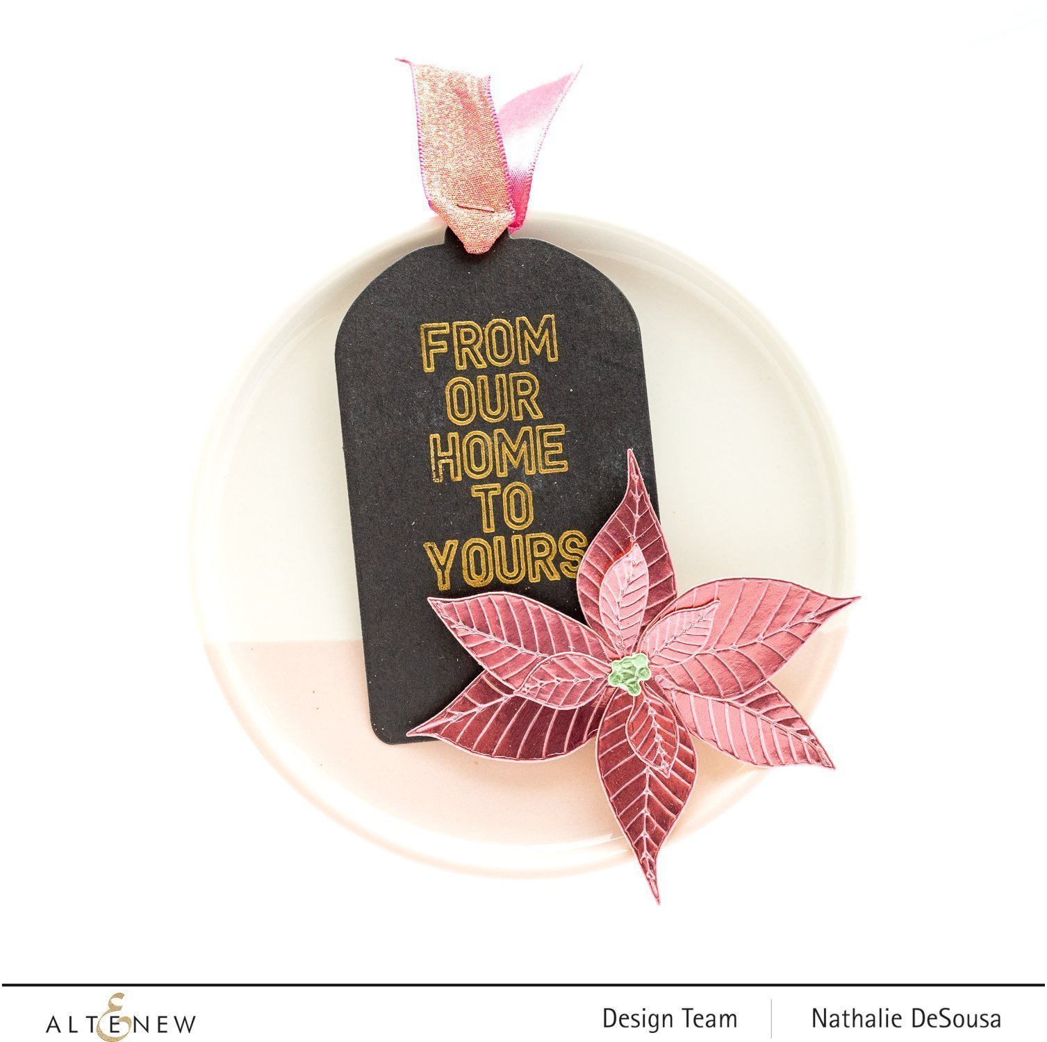 ALTENEW -Holiday Tag Sentiments Stamp Set - 6