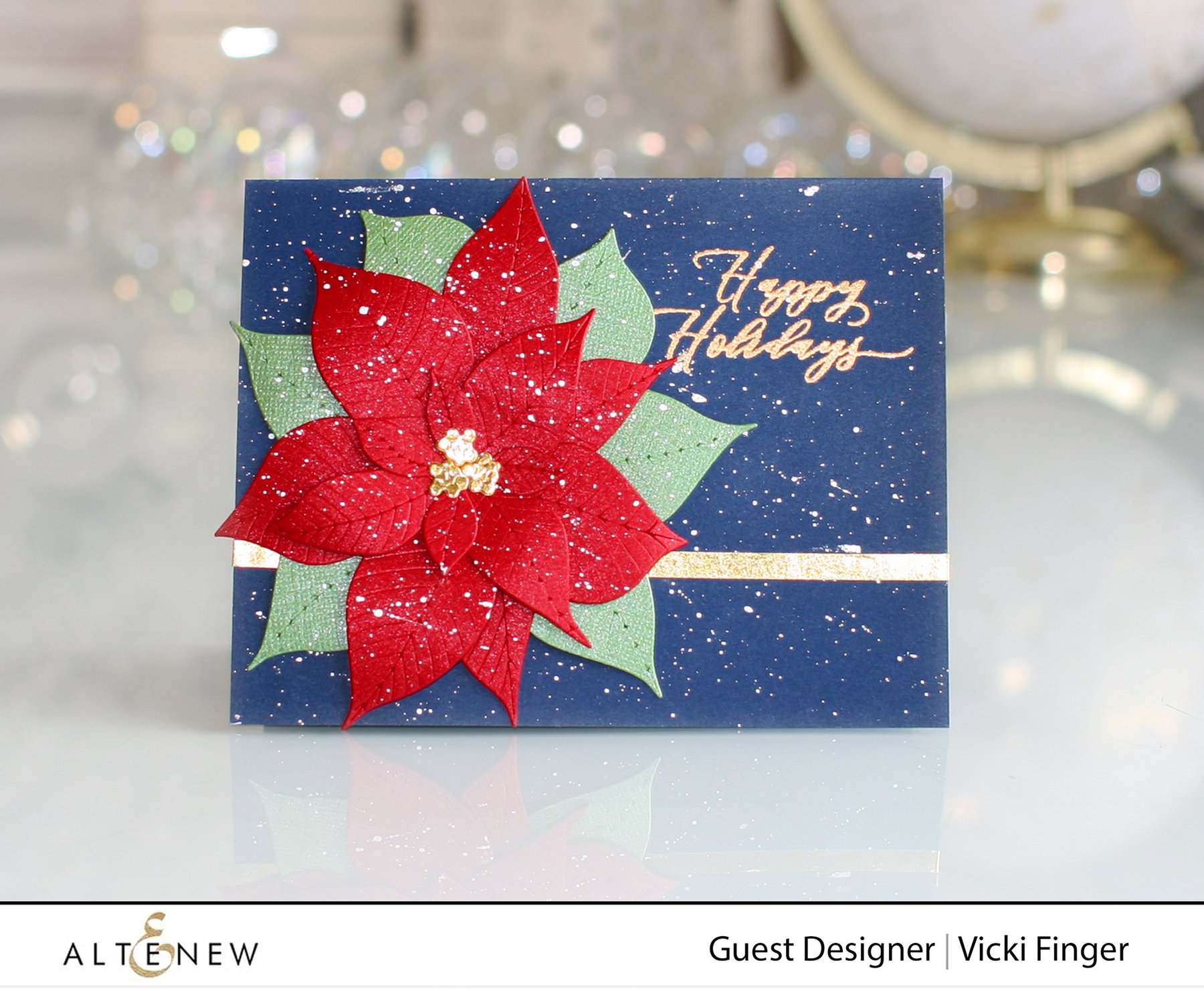 ALTENEW -Holiday Tag Sentiments Stamp Set - 17